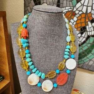 Multicolor Beaded Necklace